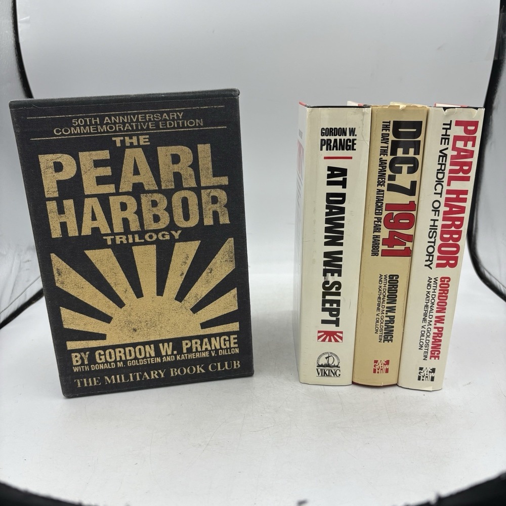 The Pearl Harbor 50th Anniversary Commemorative Hardcover Box Set Prange‎ 3 Vol